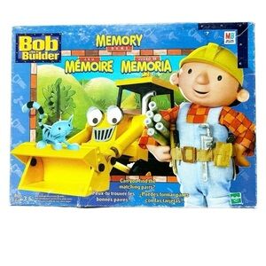 Hasbro Bob the Builder Memory Game Milton Bradley Bundle and Save